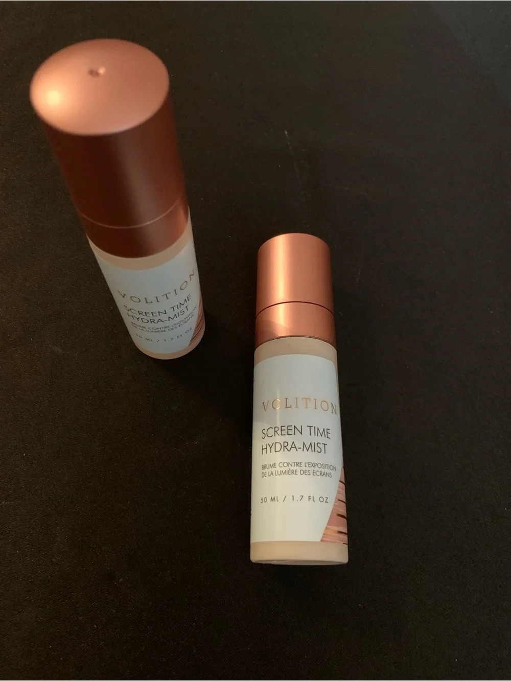 Bundle of 2–Screen Time Hydra-Mist Facial Mist — Rose Gold